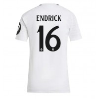 Real Madrid Endrick #16 Domaci Dres za Ženska 2024-25 Kratak Rukav